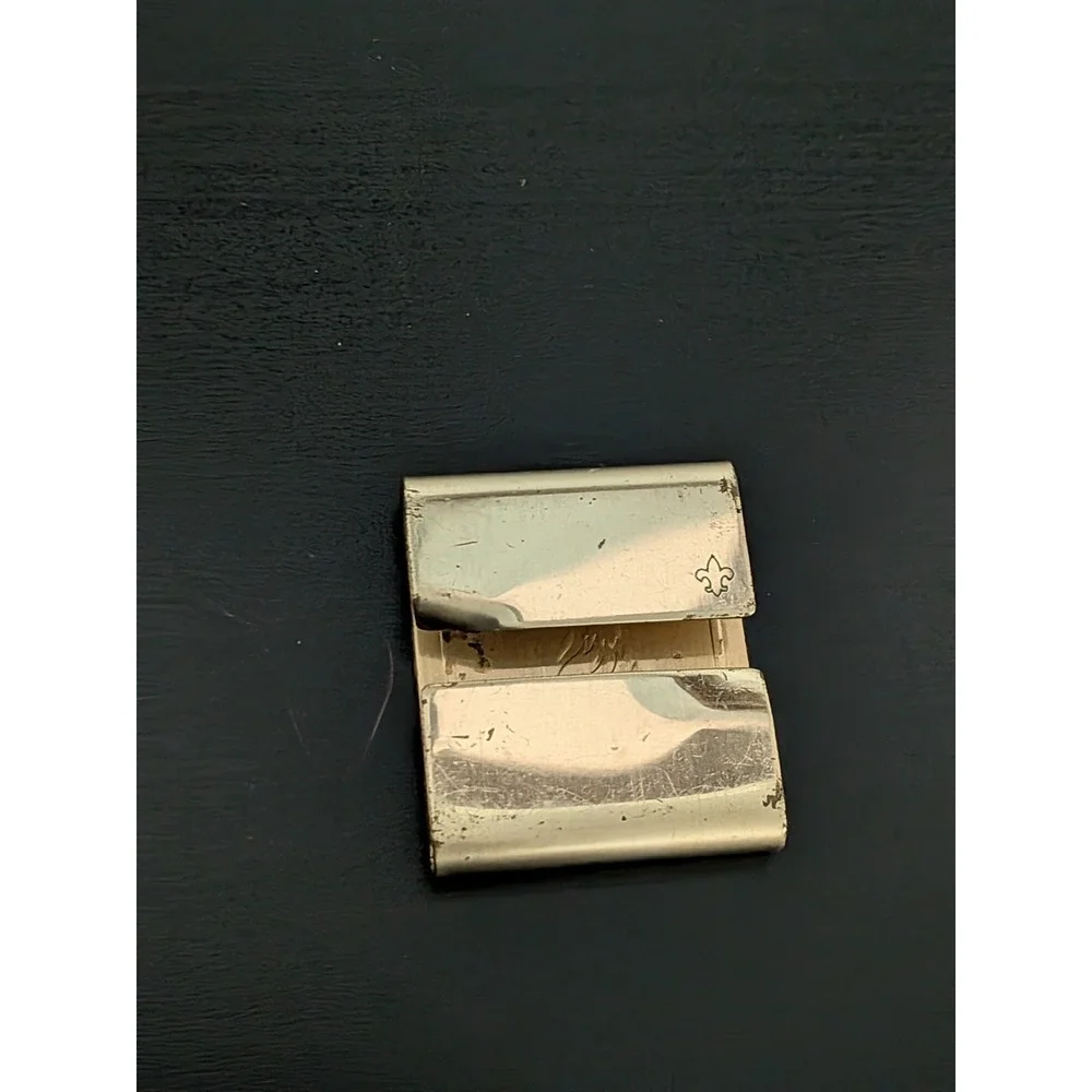 Vintage Boy‎ Scout Belt Loop Cooking Award Metal Medal